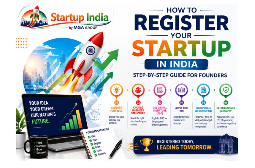 How to register your startup in India - step-by-step guide for founders